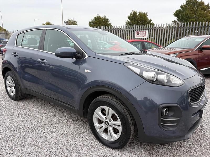 Blue Used 2018 Kia Sportage 2 SUV | £7,300 (Good price) - Image 1/4