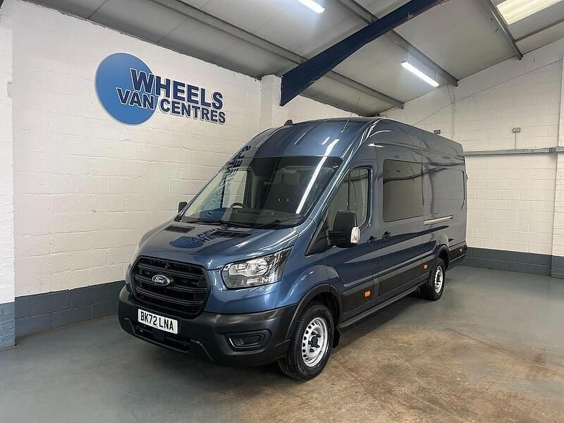 Used Ford Transit S 130 HP (95 kW) 2022 Blue Van