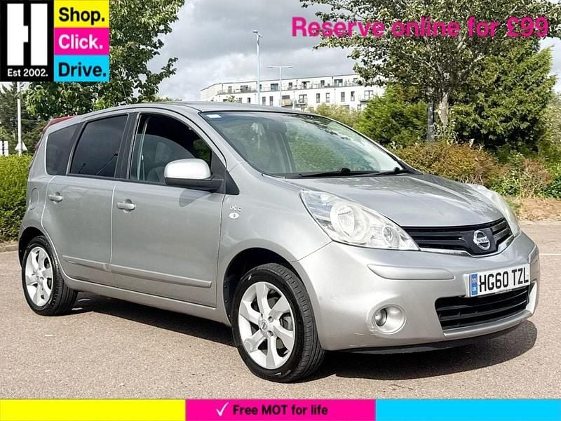 Silver Used 2010 Nissan Note N-TEC MPV | £2,500 (Fair price) - Image 1/3