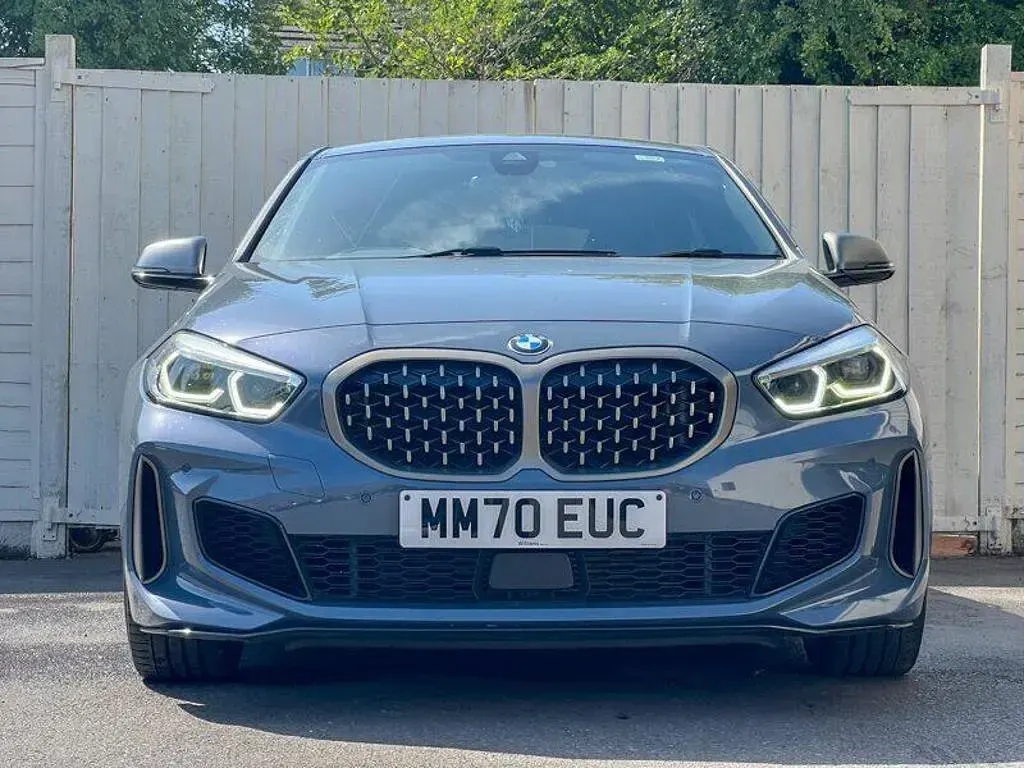 Used BMW M135 Comfort Edition 306 HP (225 kW) 2020 Grey Hatchback