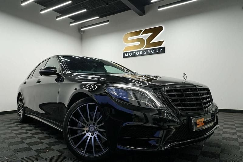 Used Mercedes S350 AMG line 2016 Black Sedan