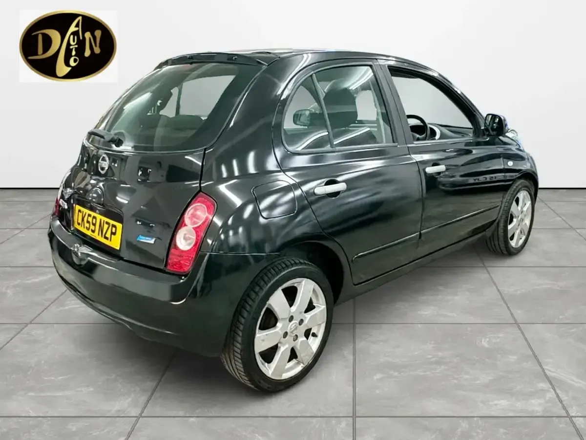 Used Nissan Micra Acenta 80 HP (58 kW) 2009 Black Hatchback