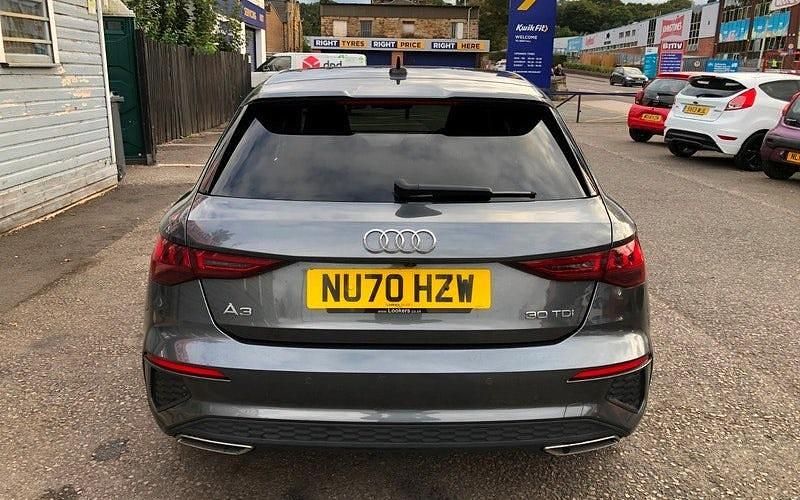 Used Audi A3 Sportback S-Line 116 HP (85 kW) 2020 Grey Hatchback
