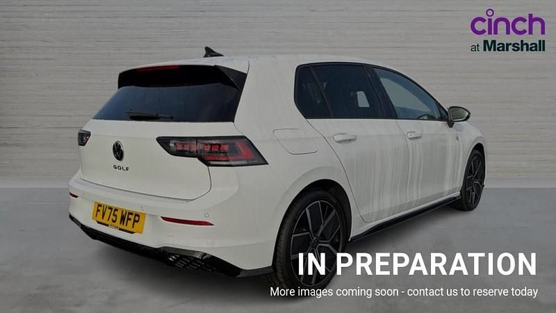 New VW Golf VIII Black Edition 150 HP (110 kW) 2026 Pure white