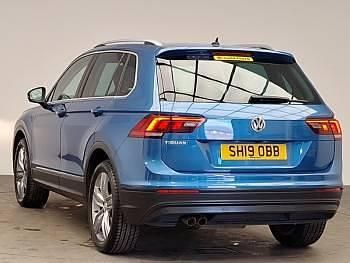 Używany VW Tiguan Match 150 KM (110 kW) 2019 Niebieski SUV