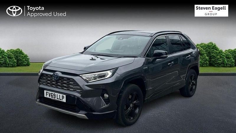 Used Toyota RAV4 2019 Grey/black SUV