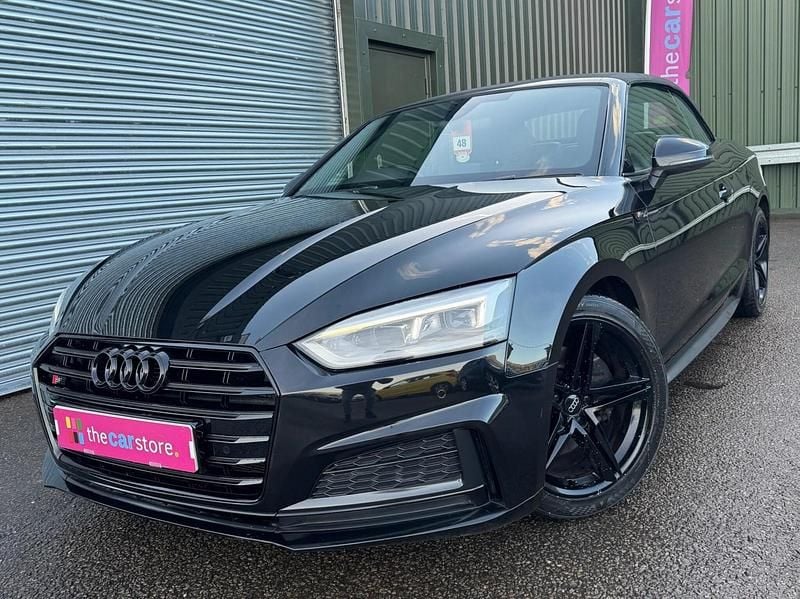 Black Used 2017 Audi A5 Cabriolet S-Line Cabriolet | £15,695 (Fair price) - Image 1/4