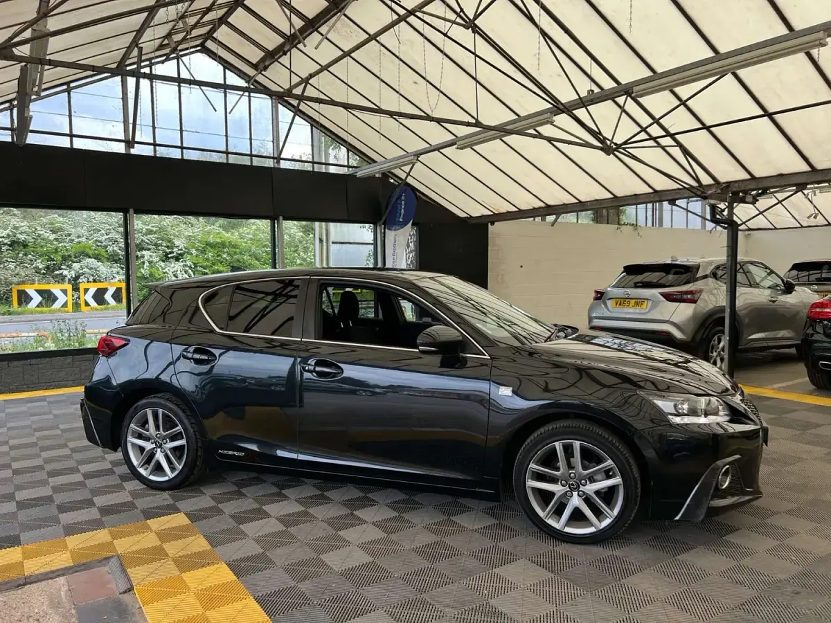 Used Lexus CT200h Sport Line 2020 Graphite black Hatchback