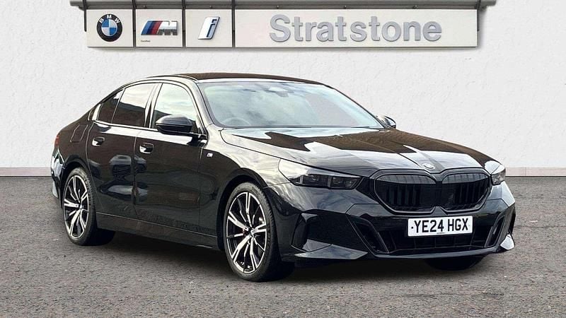 Black Used 2024 BMW 520 M Sport | £39,495 (Fair price) - Image 1/3