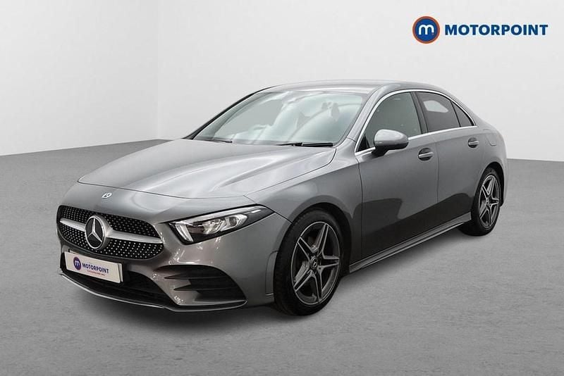 Used Mercedes A200 AMG line 150 HP (110 kW) 2020 Grey Sedan