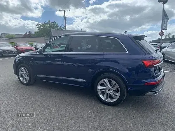 Used Audi Q7 S-Line 286 HP (210 kW) 2022 Blue SUV
