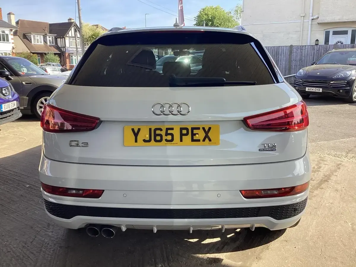 Used Audi Q3 S-line plus 184 HP (135 kW) 2016 White SUV