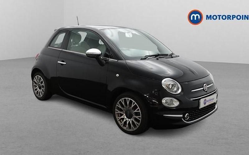 Used Fiat 500 Star 69 HP (50 kW) 2019 Black Hatchback