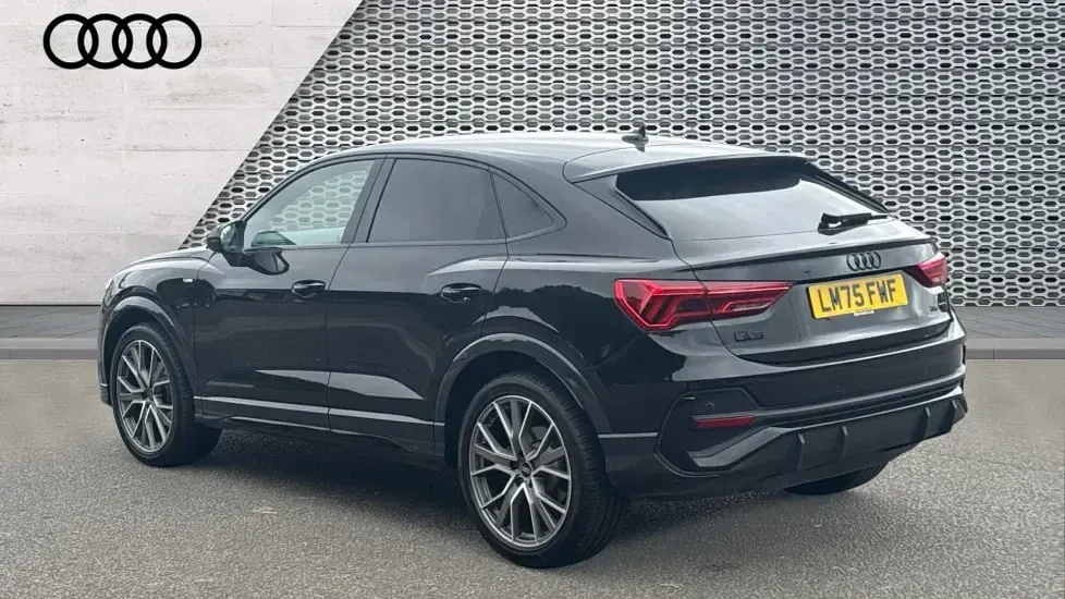 Used Audi Q3 Black Edition 150 HP (110 kW) 2025 Black SUV