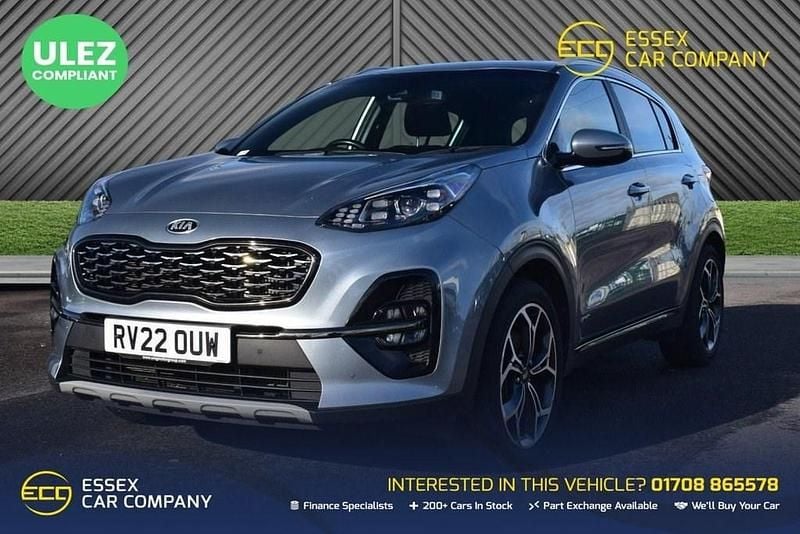 Used Kia Sportage GT-Line 134 HP (98 kW) 2022 Silver SUV