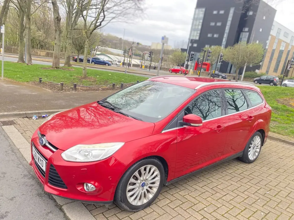 Usado Ford Focus Titanium X 2011 Vermelho Carrinha