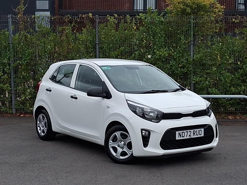 White Used 2022 Kia Picanto 4 Hatchback | £9,698 (Good price) - Image 1/4