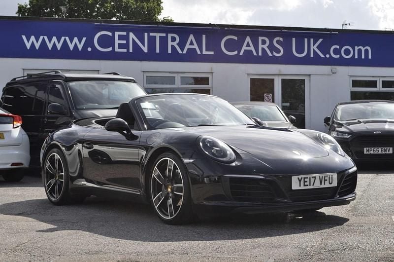 Black Used 2017 Porsche 911 Cabriolet | £56,495 - Image 1/4