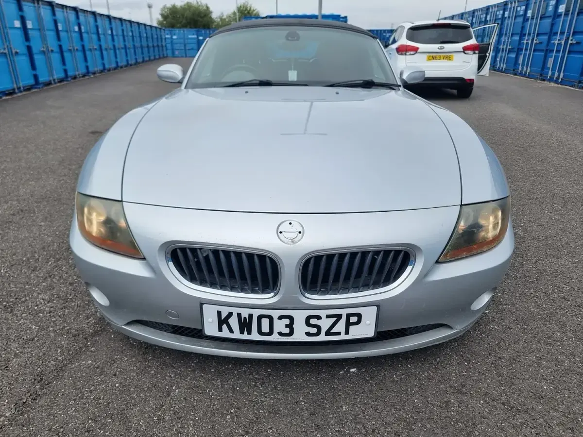 Used BMW Z4 192 HP (141 kW) 2003 Silver Cabriolet