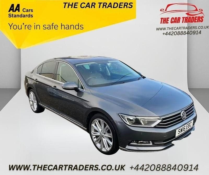 Grey Used 2016 VW Passat GT Sedan | £9,988 (Fair price) - Image 1/4