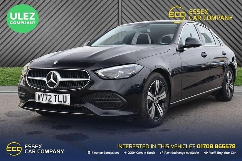 Black Used 2022 Mercedes C220 Sedan | £25,495 (Fair price) - Image 1/1