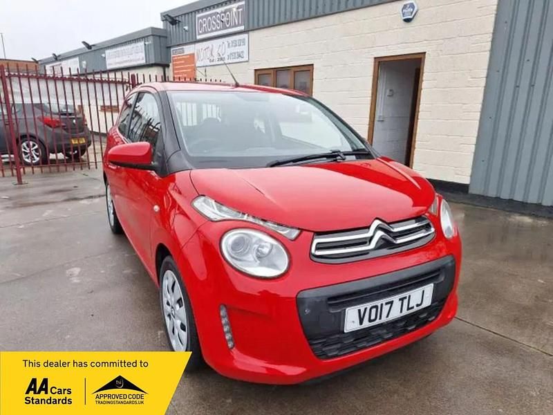 Used Citroën C1 Feel 68 HP (50 kW) 2017 Red Hatchback