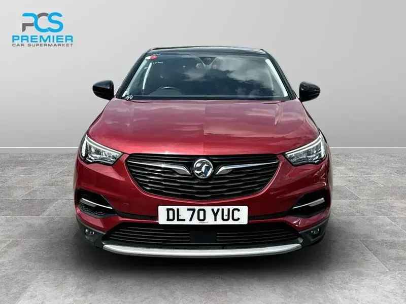 Used Vauxhall Grandland X Elite 130 HP (95 kW) 2020 Red SUV