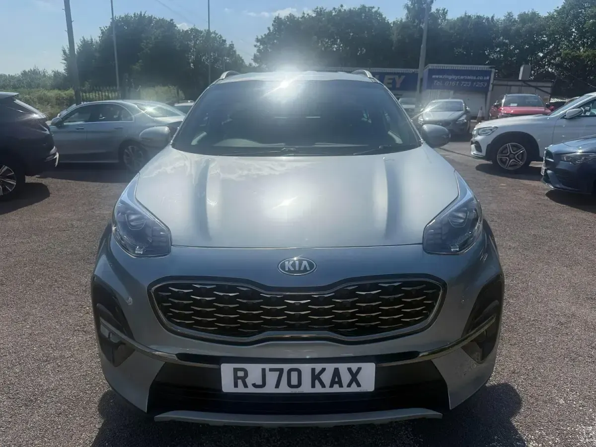 Used Kia Sportage GT-Line 134 HP (98 kW) 2021 Silver SUV