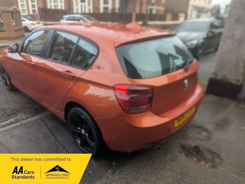 Used BMW 116 Sport Line 2013 Orange Hatchback