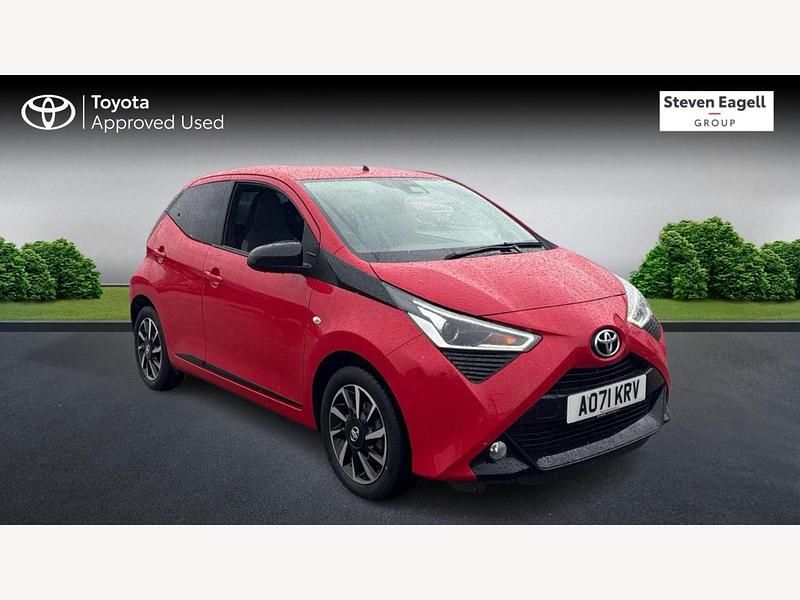 Red Used 2021 Toyota Aygo Trend Hatchback | £10,239 (A bit pricey) - Image 1/3