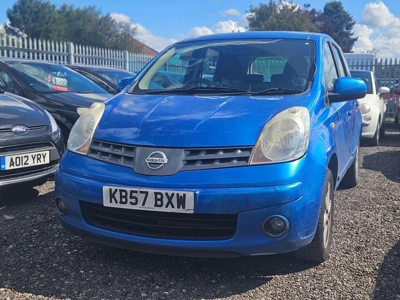 Blue Used 2007 Nissan Note Acenta MPV | £495 (Super price) - Image 1/4