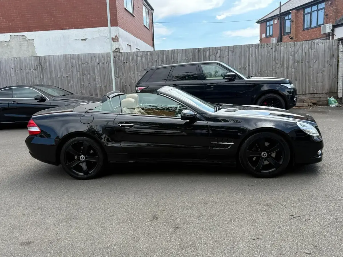 Used Mercedes SL350 2008 Black Cabriolet
