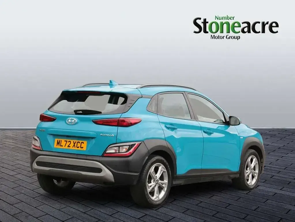 Gebraucht Hyundai Kona SE 120 PS (88 kW) 2022 Blau SUV