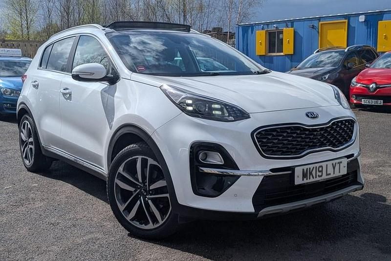 Used Kia Sportage 134 HP (98 kW) 2019 White SUV