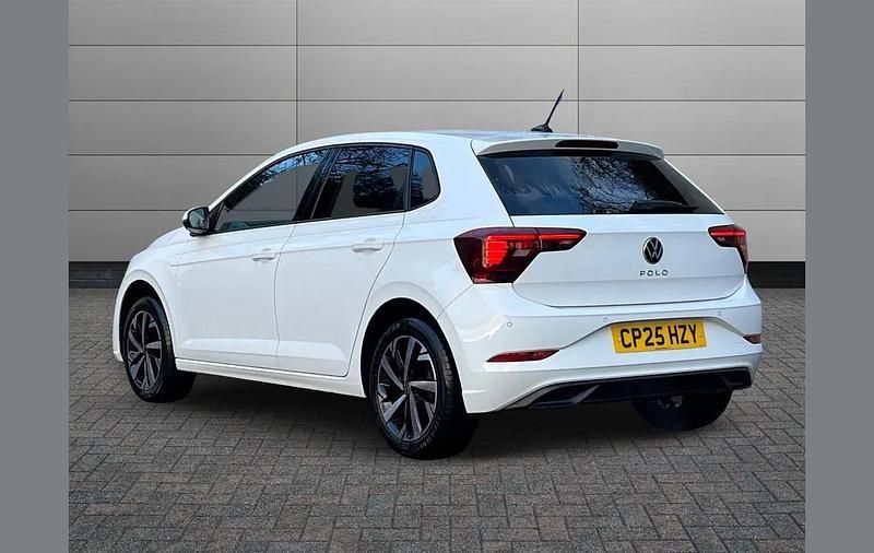 Used VW Polo Match 95 HP (69 kW) 2025 White Hatchback