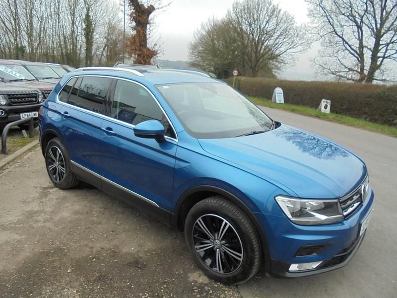 Used VW Tiguan SE 2017 Blue SUV