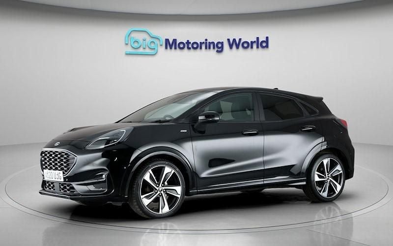 Used Ford Puma ST-Line X 155 HP (114 kW) 2020 Black Hatchback