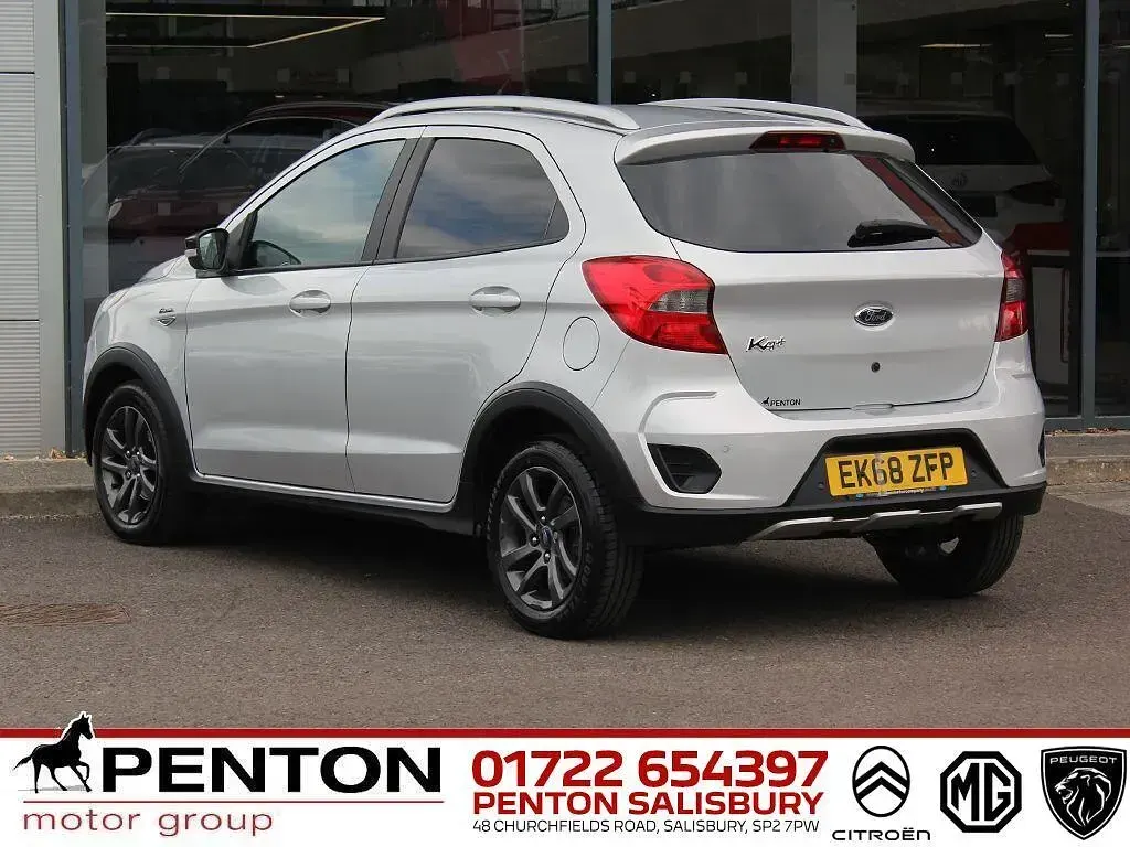 Used Ford Ka Plus Active 85 HP (62 kW) 2018 Silver Hatchback