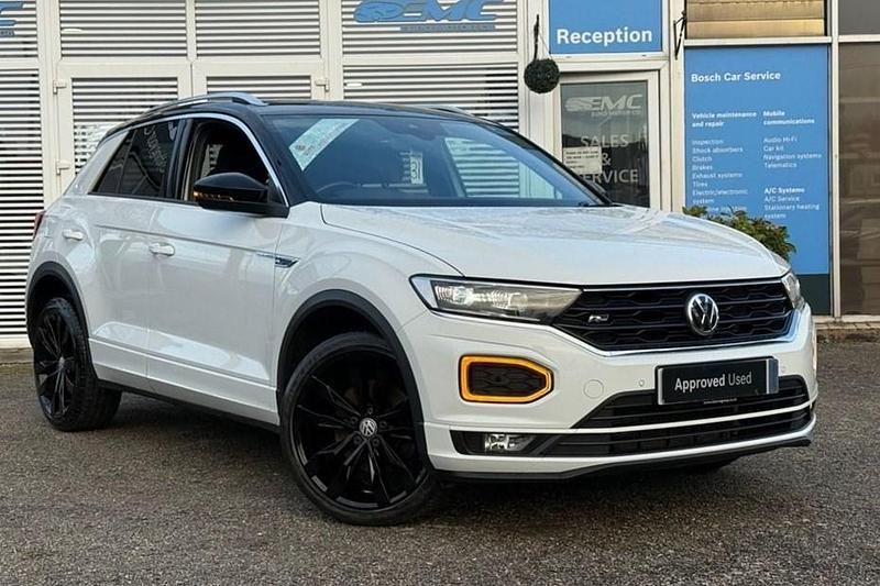 White Used 2019 VW T-Roc R-line SUV | £15,200 (Fair price) - Image 1/1