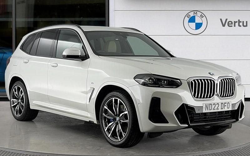 Used BMW X3 M Sport 190 HP (139 kW) 2021 White SUV