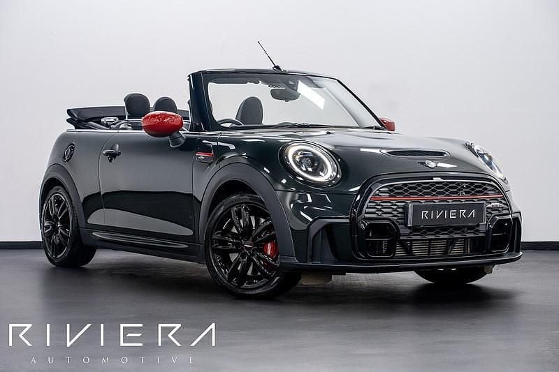 Rebel green Used 2023 Mini John Cooper Works Cabriolet Cabriolet | £27,995 (Fair price) - Image 1/4
