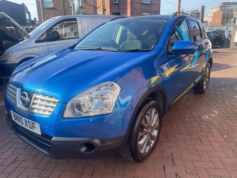Used Nissan Qashqai N-TEC 2010 Blue SUV