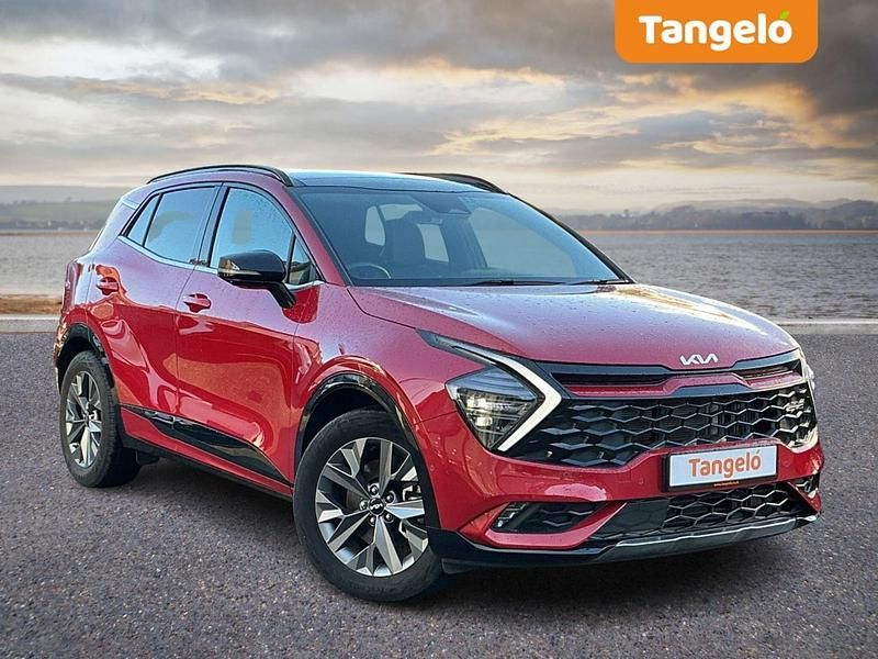 Red Used 2023 Kia Sportage GT-Line S SUV | £26,495 (Good price) - Image 1/4