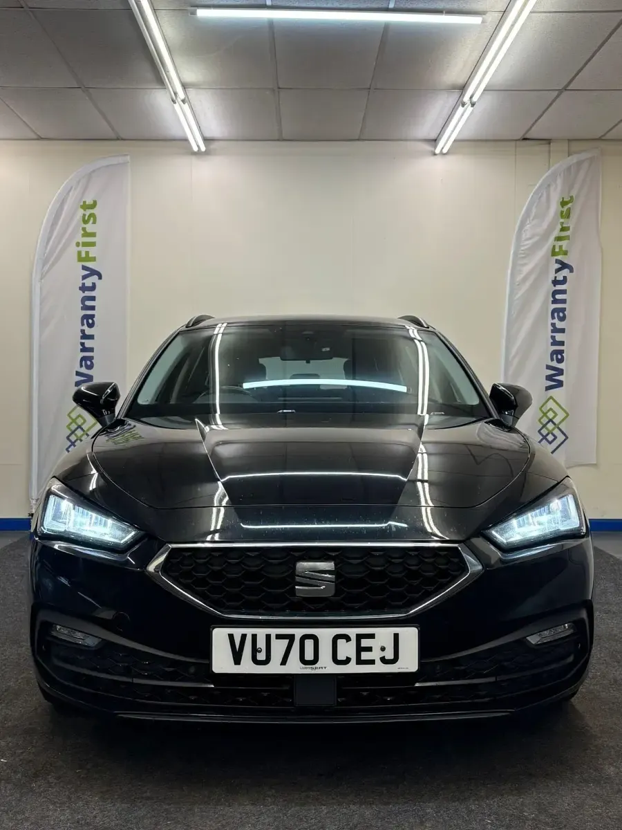 Second-hand Seat Leon SE Dynamic 130 CP (95 kW) 2020 Negru Break