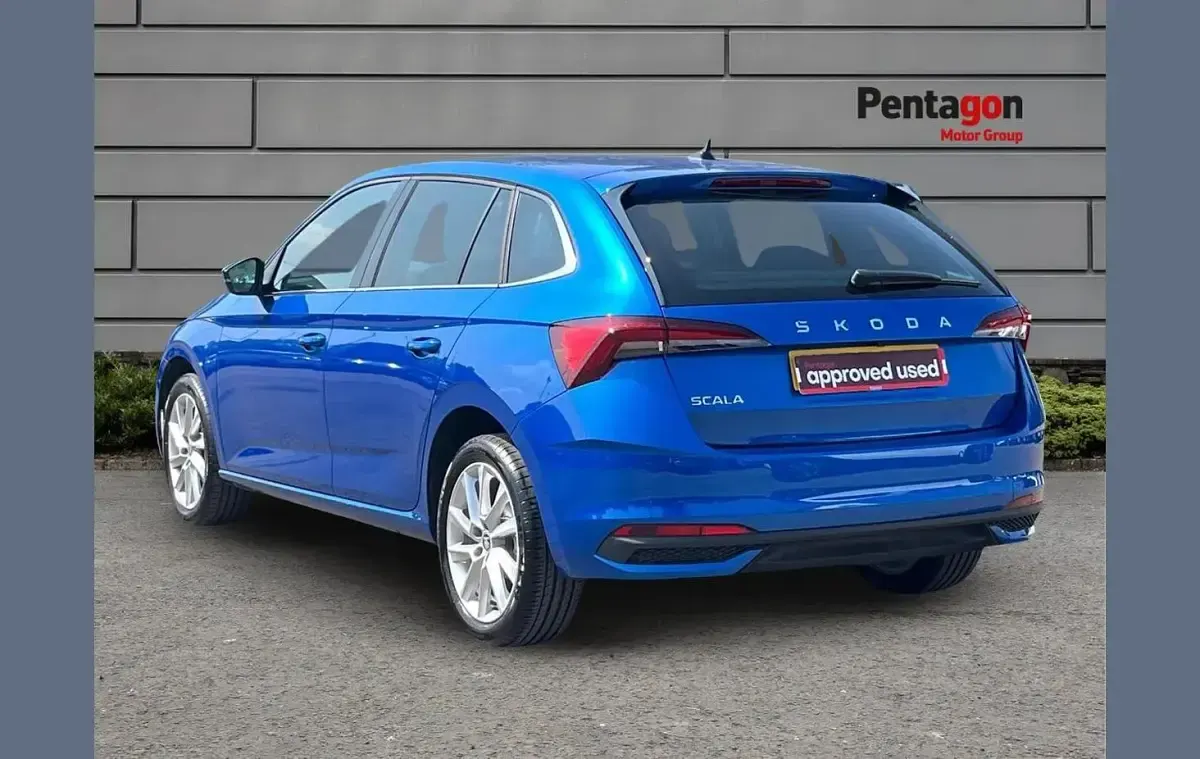 New Skoda Scala SE L 150 HP (110 kW) 2025 Blue Hatchback