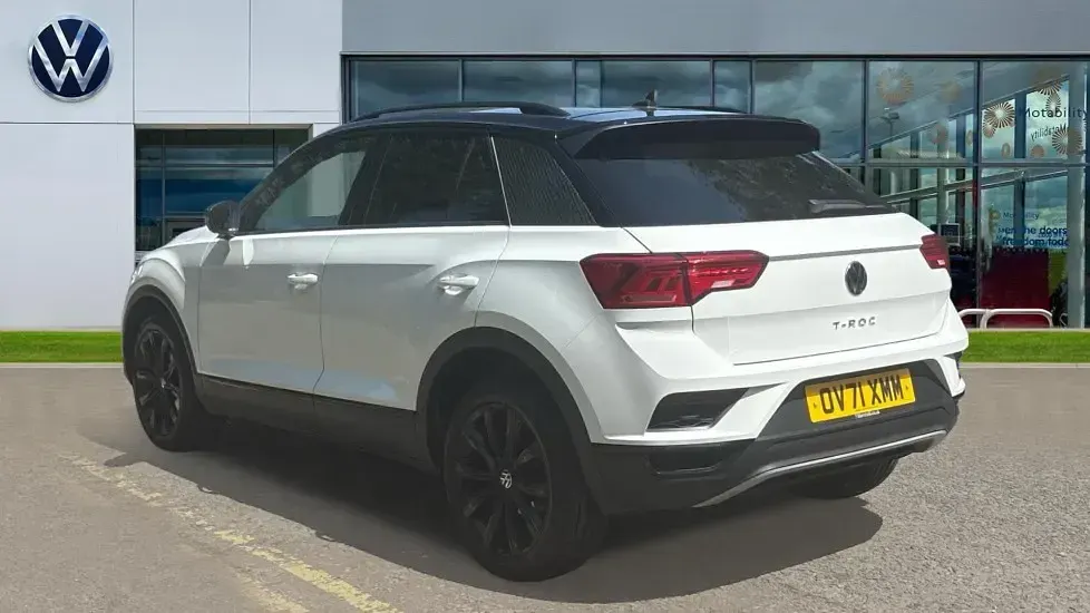 Used VW T-Roc Black Edition 150 HP (110 kW) 2021 White SUV