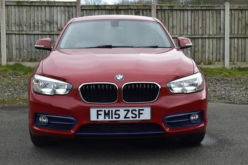 Used BMW 116 Sport Line 116 HP (85 kW) 2015 Red Hatchback