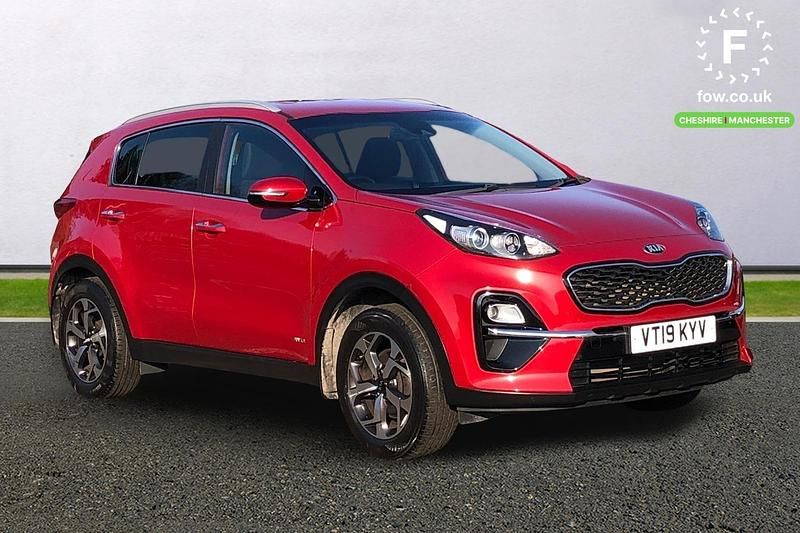 Used Kia Sportage 177 HP (130 kW) 2019 Red SUV