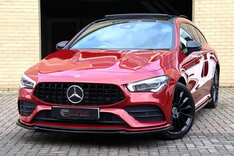 Used Mercedes CLA250e AMG line 2022 Red Sedan