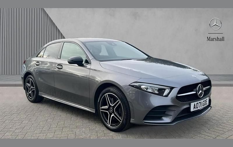 Grey Used 2021 Mercedes A250 AMG line Sedan | £20,480 (Fair price) - Image 1/4